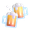 clinking beer mugs emoji